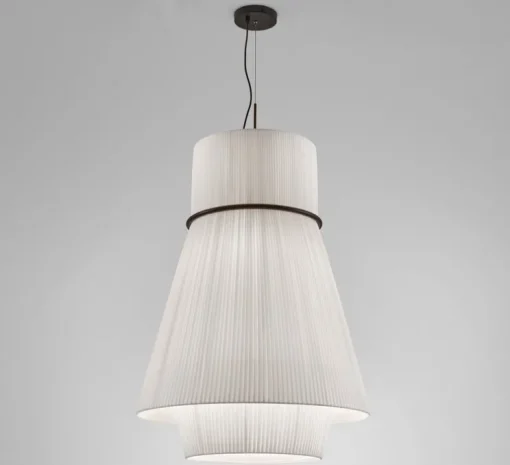 Suspension, Folie S/70.2, blanc, Ø70cm, H97cm - Bover