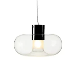 Suspension, Fontanella Media, noir, Ø40cm, H24,1cm - Fontana Arte