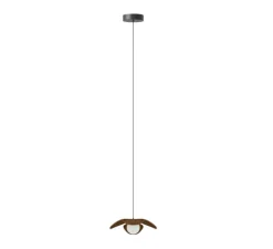 Suspension, Forget Me Not, Mini, chêne foncé, Ø19cm, H4cm - Umage