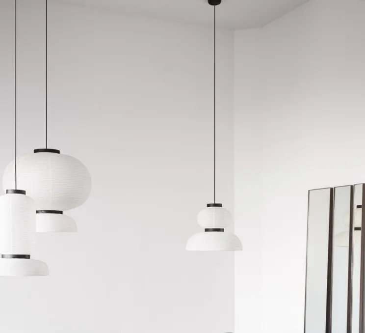 Suspension, Formakami JH4, blanc, noir, Ø50cm, H48cm - Andtradition