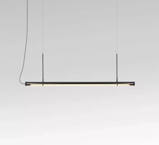 Suspension, Fris 155, noir, LED, dim, 2700K, 3570 lm, Ø6cm, L215cm - Marset