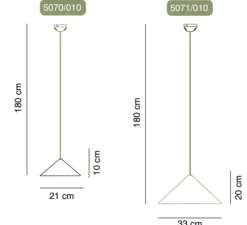 suspension, Fuji, blanc, LED, 2700K, 260Lm, Ø21cm, H10cm - Alma light