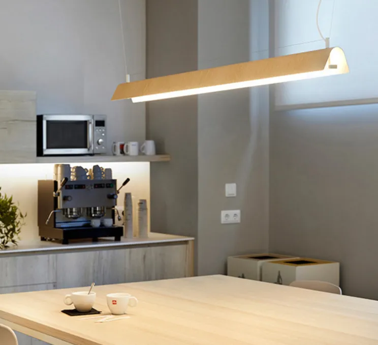 Suspension, Gada T-3925S, bois, L120cm, H7cm - Estiluz