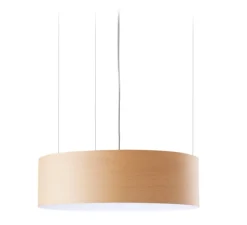 Suspension, GEA Slim, bois naturel d'hêtre, LEDØ49cm, H15cm - LZF