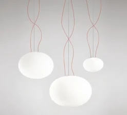 Suspension, GILBERT, blanc, L45cm - Panzeri