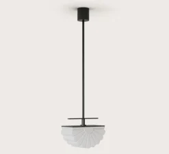 Suspension, Gina, C1334, noir mat, L20cm, H11cm - Aromas del Campo