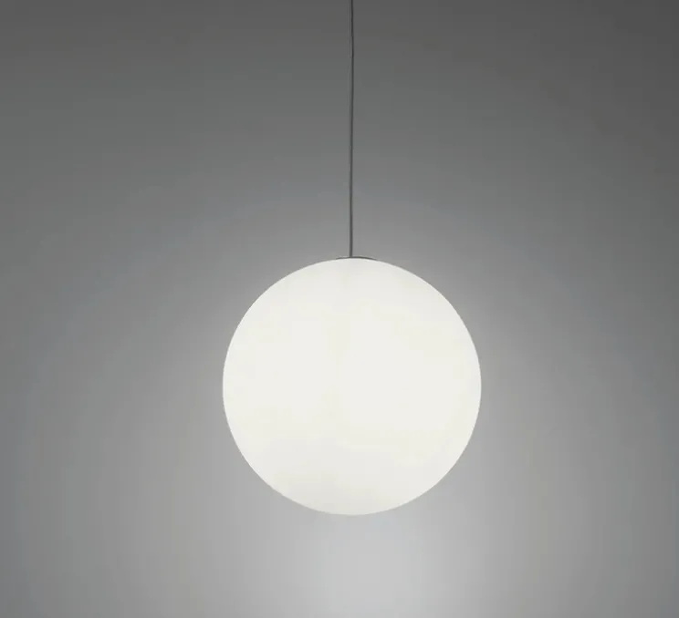 Suspension, Globo 40 IN, blanc brillant, Ø40cm, H40cm - Slide