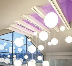 Suspension, Globo 50 OUT, blanc, IP55, Ø50cm, H51cm - SLIDE