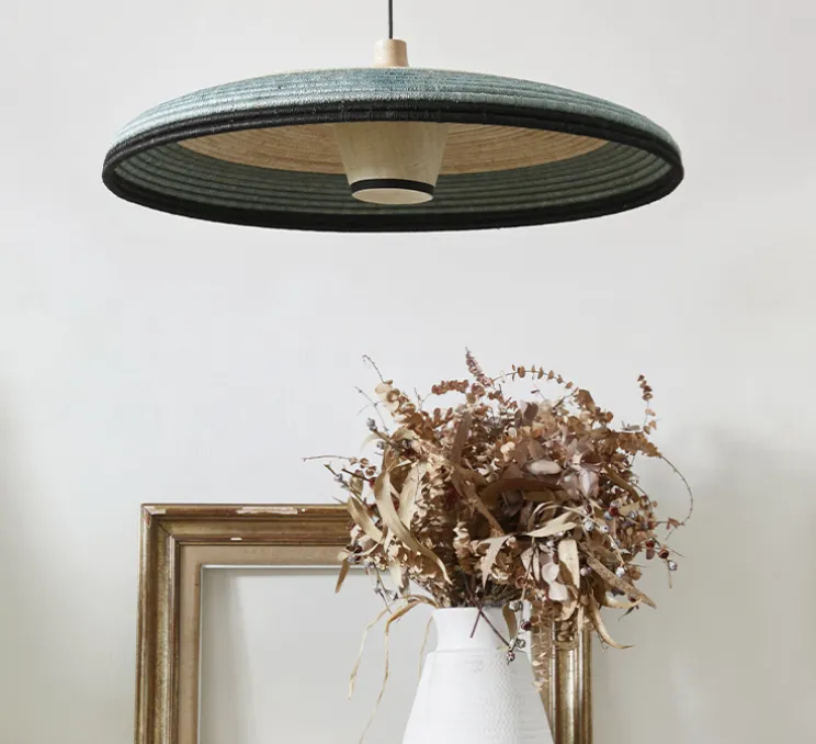 Suspension, Grass L, bleu, Ø80cm, H22cm - Forestier