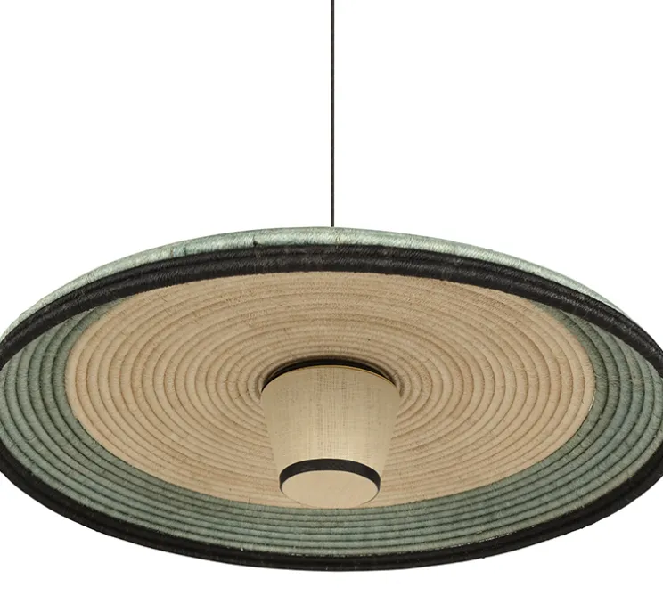 Suspension, Grass L, bleu, Ø80cm, H22cm - Forestier