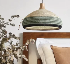 Suspension, Grass S, bleu, L37cm, H24cm - Forestier
