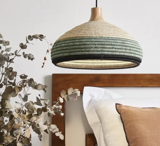 Suspension, Grass S, bleu, L37cm, H24cm - Forestier