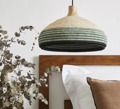 Suspension, Grass S, bleu, L37cm, H24cm - Forestier