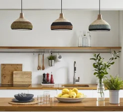 Suspension, Grass XS, bleu, L26cm, H18cm - Forestier