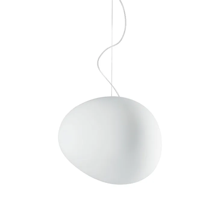 Suspension, Gregg Grande, variable, blanc, LED, 2700K, 2581lm, L47cm, H40cm - Foscarini