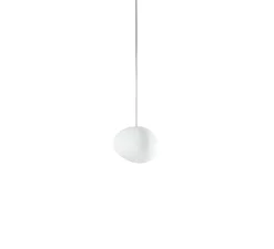 Suspension, Gregg Piccola, blanc, câble de 10m, L13cm, H11cm - Foscarini