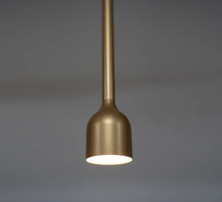 Suspension, Hail, or mat, LED, dim, 0-10V, 2700K, 152 lm, Ø3,4cm, H42cm - Penta