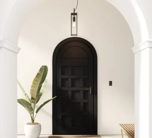 Suspension, Harvard, noir, IP44, L11cm, H38cm - Astro
