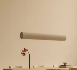 Suspension, Hashira Linear, naturel, LED, 2700K, 380 lm, L140cm, H18cm - Audo Copenhagen