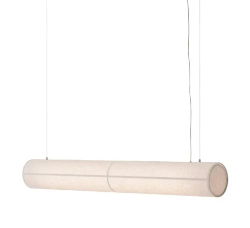 Suspension, Hashira Linear, naturel, LED, 2700K, 380 lm, L140cm, H18cm - Audo Copenhagen