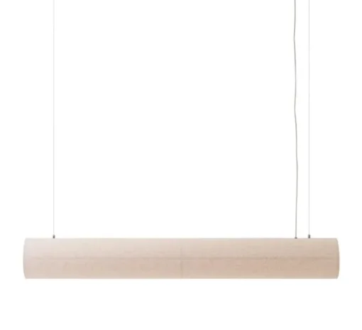 Suspension, Hashira Linear, naturel, LED, 2700K, 380 lm, L140cm, H18cm - Audo Copenhagen