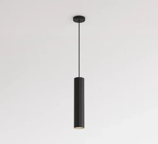Suspension, Hashira, noir mat, Ø8,15cm, H40cm - Astro