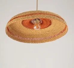 Suspension, Hatter, naturel/gingembre, Ø44cm, H13,5cm - GOLDEN Editions