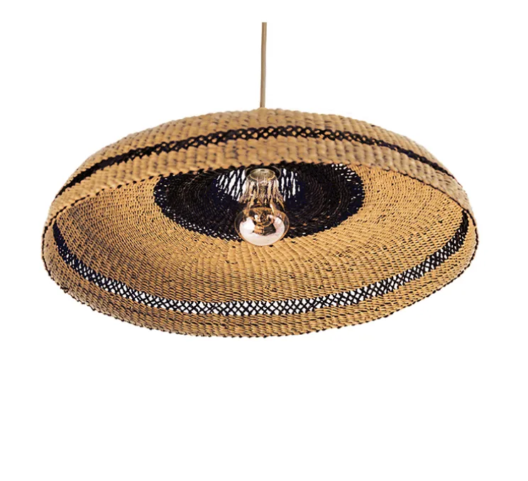 Suspension, Hatter, naturel/minuit, Ø44cm, H13,5cm - GOLDEN Editions