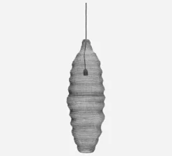Suspension, HDMesh, argent brossé, Ø30cm, H100cm - House Doctor