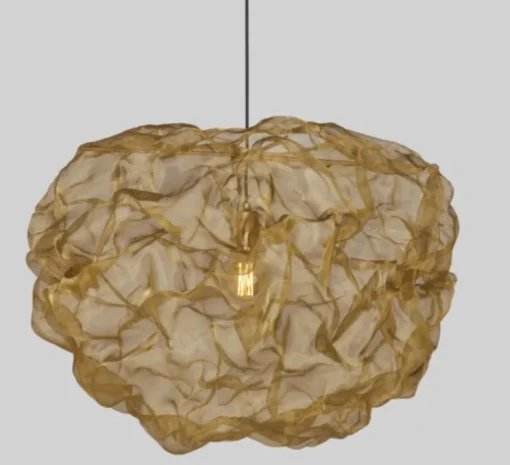 Suspension, Heat Large, laiton, Ø80cm, H60cm - Northern