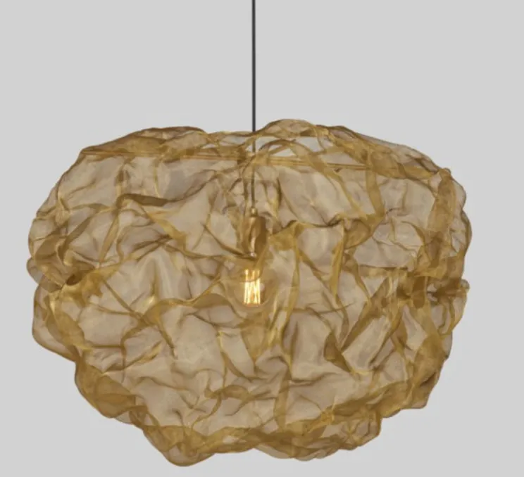Suspension, Heat Large, laiton, Ø80cm, H60cm - Northern