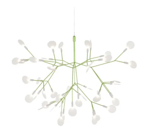 Suspension, Heracleum III Suspended Small, vert, LED, dim, 2600K, 1180 lm, Ø72cm, H53cm - Moooi
