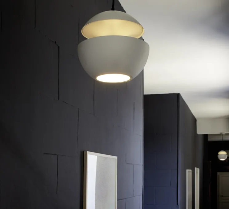 Suspension, Here Comes The Sun 250, blanc, Ø25cm, P25cm - DCW éditions Paris