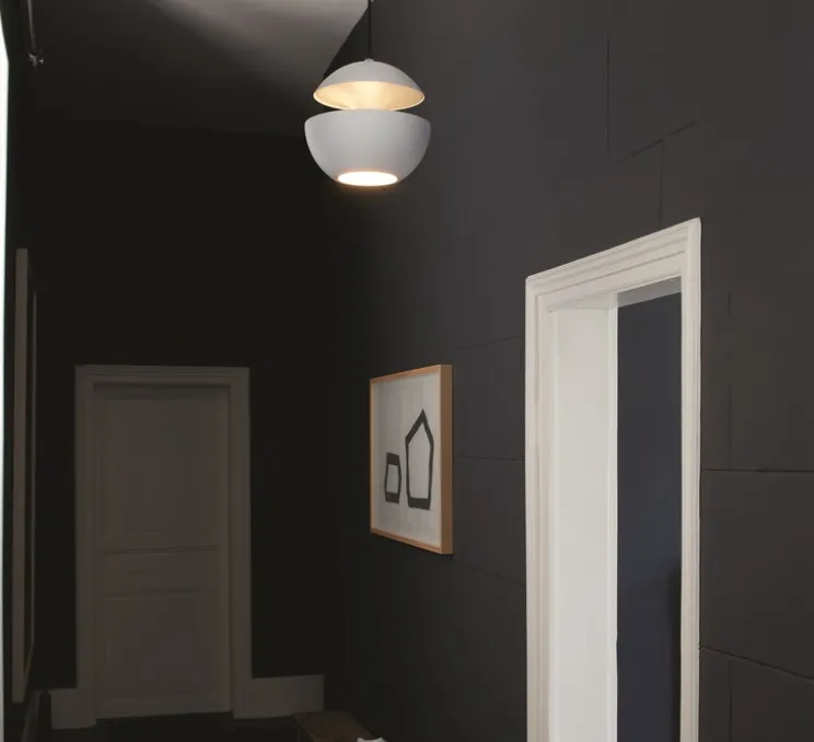 Suspension, Here Comes The Sun 250, blanc, Ø25cm, P25cm - DCW éditions Paris