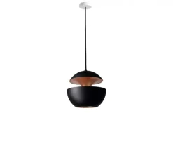 Suspension, Here comes the sun 250, noir, cuivre, Ø25cm, P25cm - Dcw editions