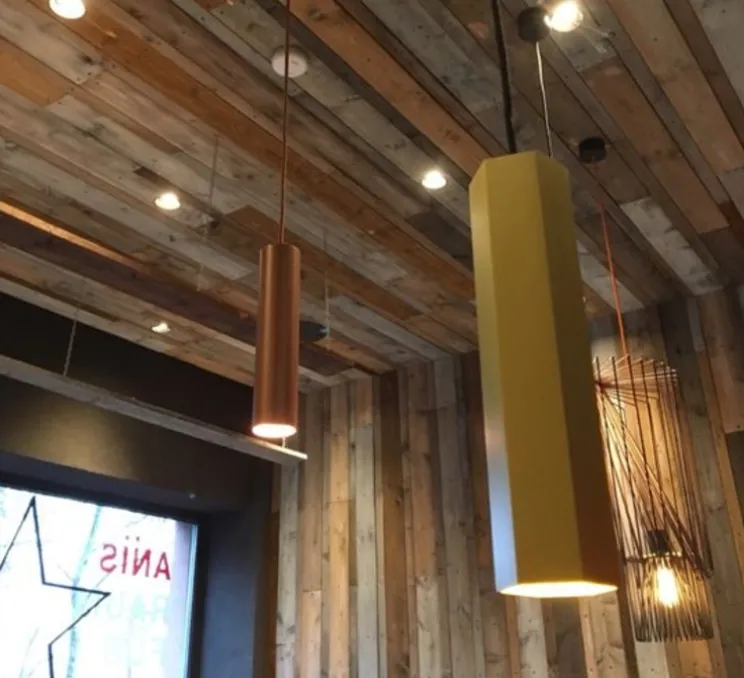 Suspension, HEXO 3.0 LED, 3000K, or brossé, H30cm - Wever&Ducré