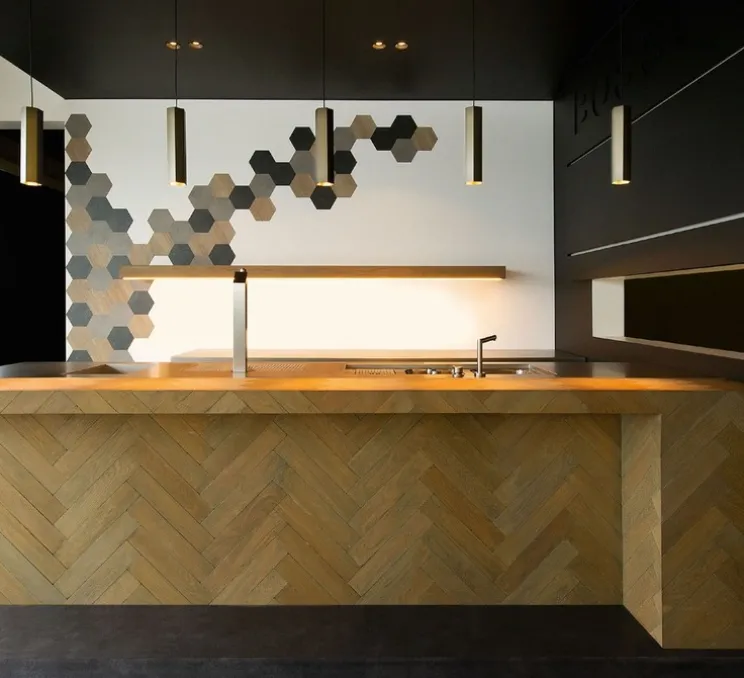 Suspension, Hexo 3.0 PAR16, bronze, Ø7,7cm, H30cm - Wever&Ducré