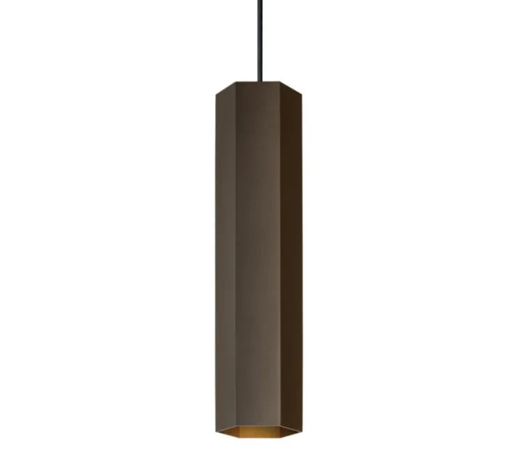 Suspension, Hexo 3.0 PAR16, bronze, Ø7,7cm, H30cm - Wever&Ducré