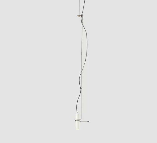 Suspension, Hold C, blanc, LED, 2700K, 420 lm, Ø9cm, H82cm - Luxcambra