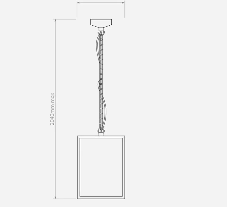 Suspension, Homefield 240, noir, IP23, dim, Ø18cm, H20,4cm - Astro