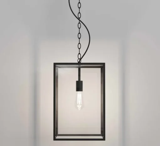 Suspension, Homefield Pendant 450, noir, IP23, Ø30cm, H20,8cm - Astro