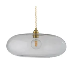Suspension, Horizon 45, transparent, Ø45cm, H22cm - Ebb and Flow