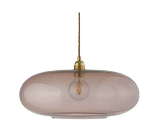 Suspension, Horizon 45, Vieux rose, Ø45cm, H22cm - Ebb and Flow