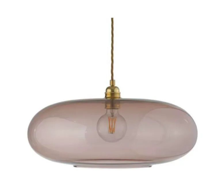 Suspension, Horizon 45, Vieux rose, Ø45cm, H22cm - Ebb and Flow
