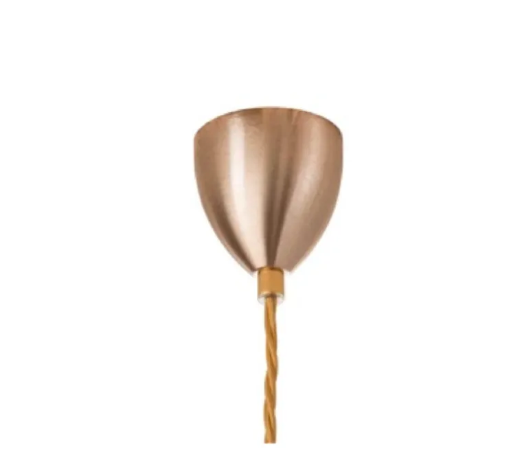 Suspension, Horizon 45, Vieux rose, Ø45cm, H22cm - Ebb and Flow