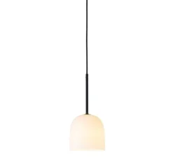 Suspension, Howard, blanc, laiton, Ø16cm, H35,4cm - Gubi