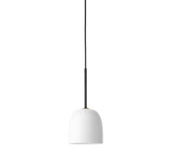 Suspension, Howard, blanc, laiton, Ø16cm, H35,4cm - Gubi