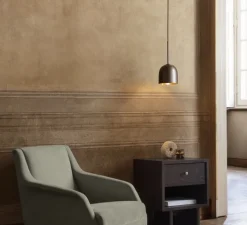 Suspension, Howard, bronze, laiton, Ø16cm, H35,4cm - Gubi