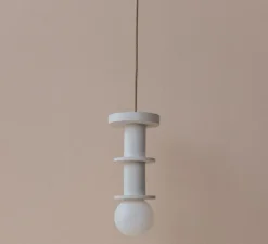 Suspension, Idoia 2, blanc, Ø12,5cm, H21cm - Zuri