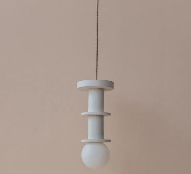 Suspension, Idoia 2, blanc, Ø12,5cm, H21cm - Zuri